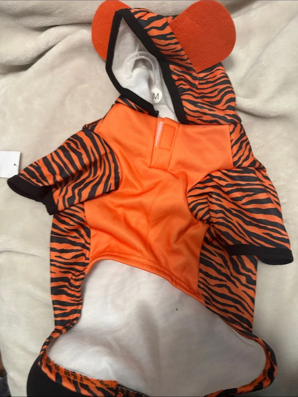 PET SPIRIT Tiger Costume Hoodie size medium